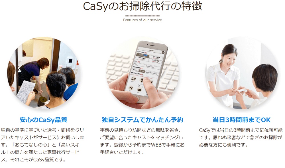 casyの特徴
